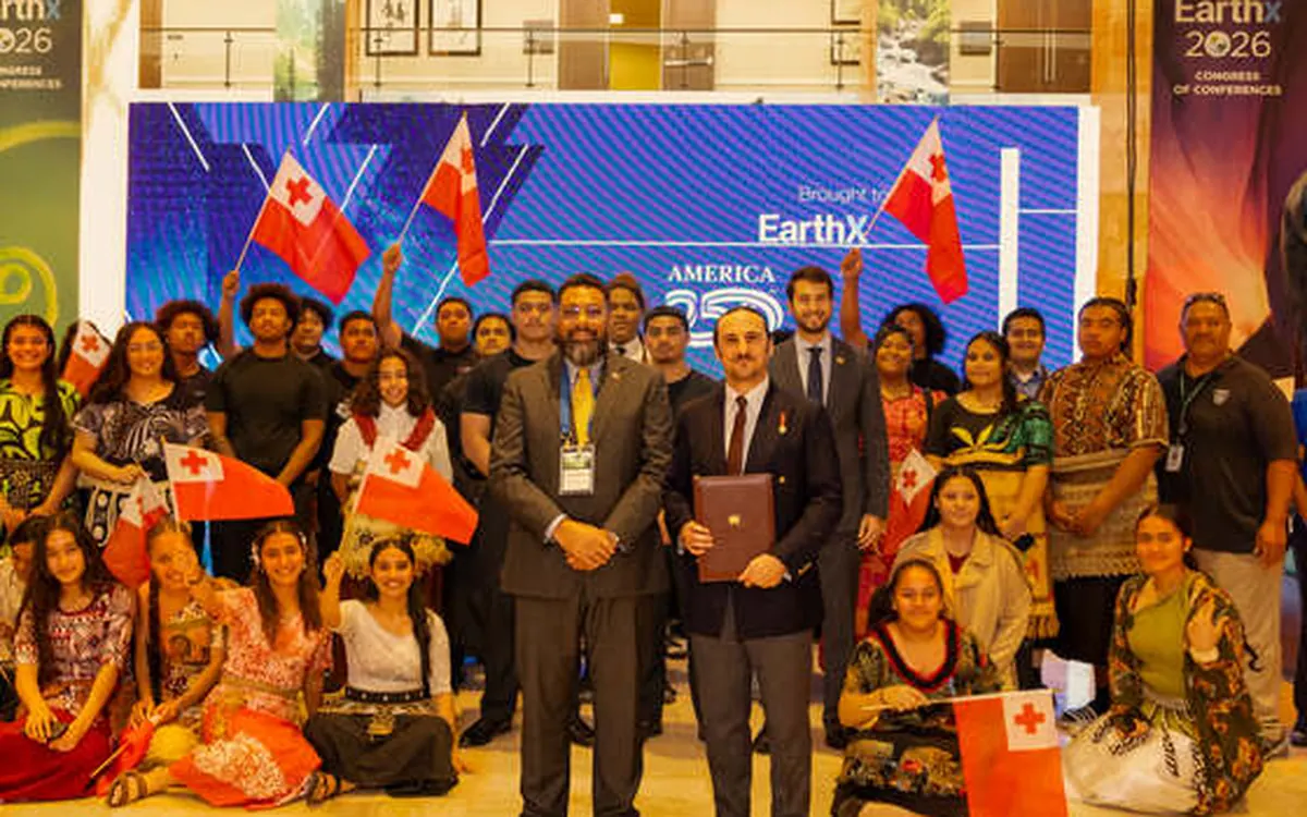 Young delegates at an international congress of The Embassy of Nature